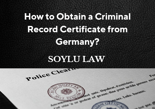 Police Clearance Certificate Germany Criminal Record